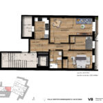 V8. PLANTA PRIMERA BLOQUE 2 VIVIENDA B